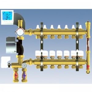 CDX20.1...  floor heating water-mixing temperature control center
